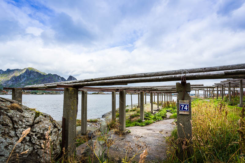 cod drying shed, Vestéralen Islands, Norway