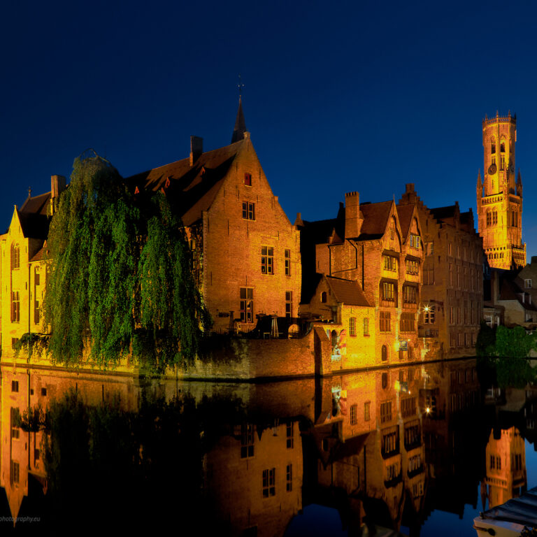 Le quai du rosaire, Bruges, Belgique