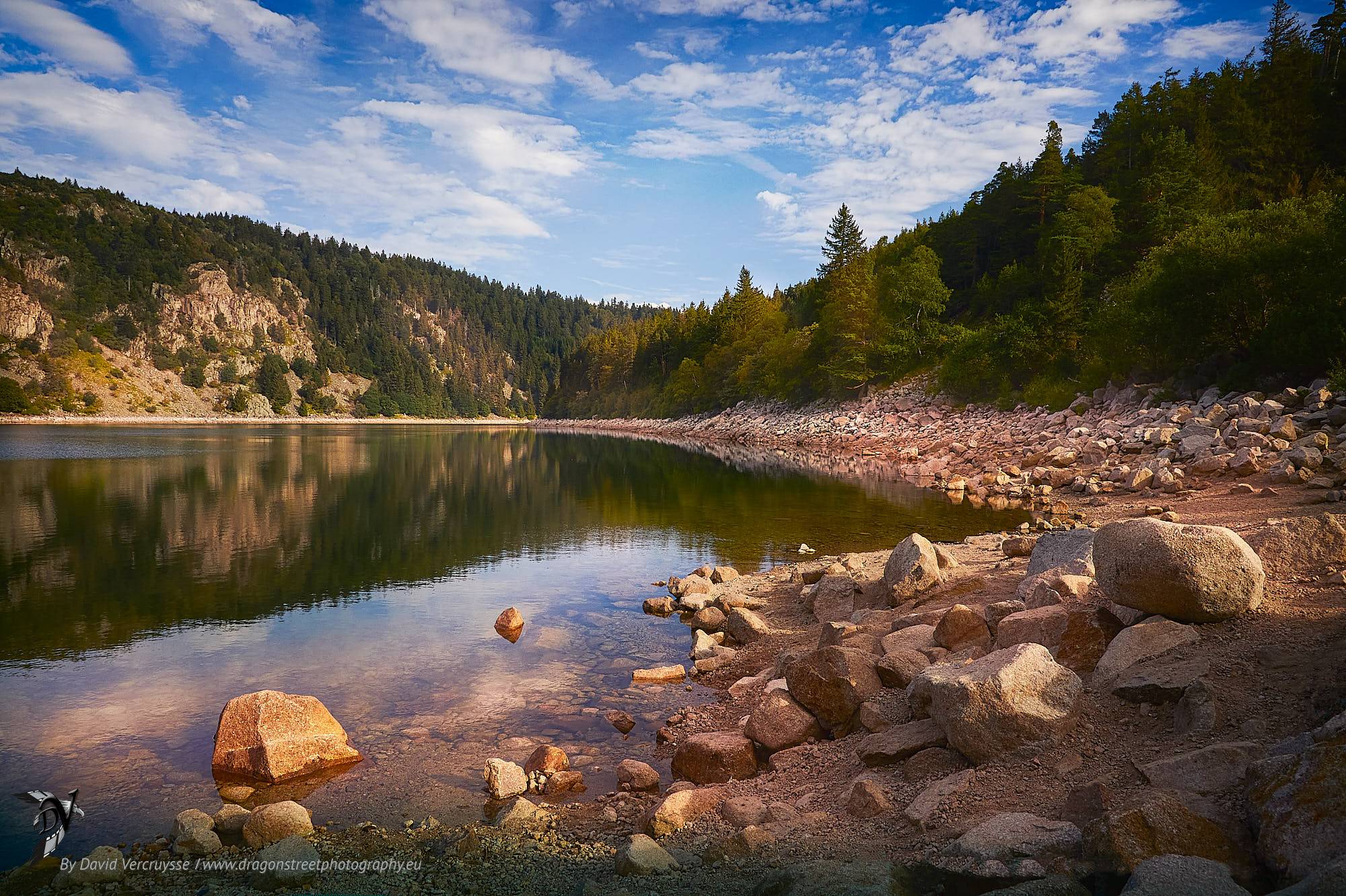 Le lac blanc, Vosges, France