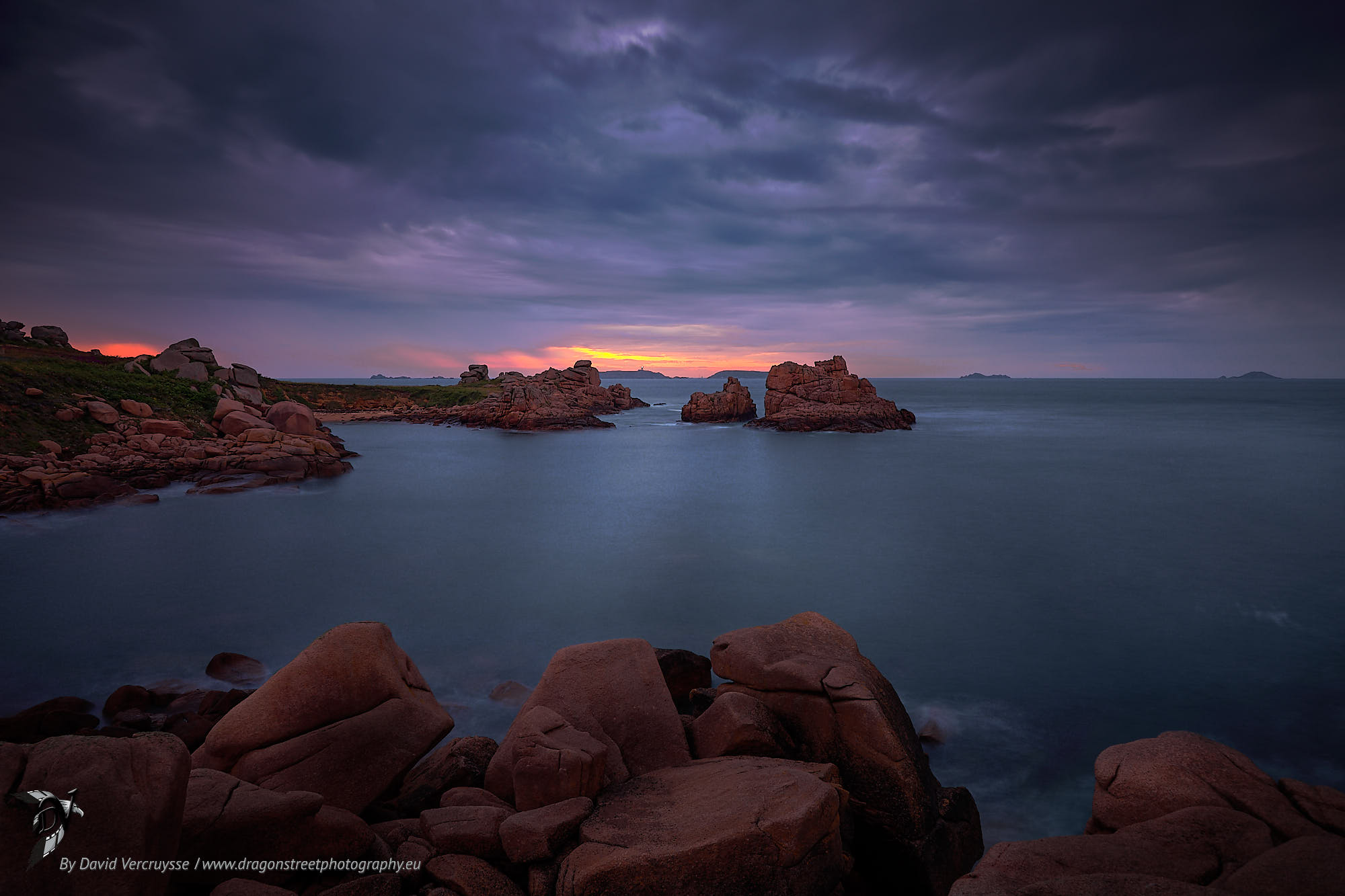 The pink granite coast