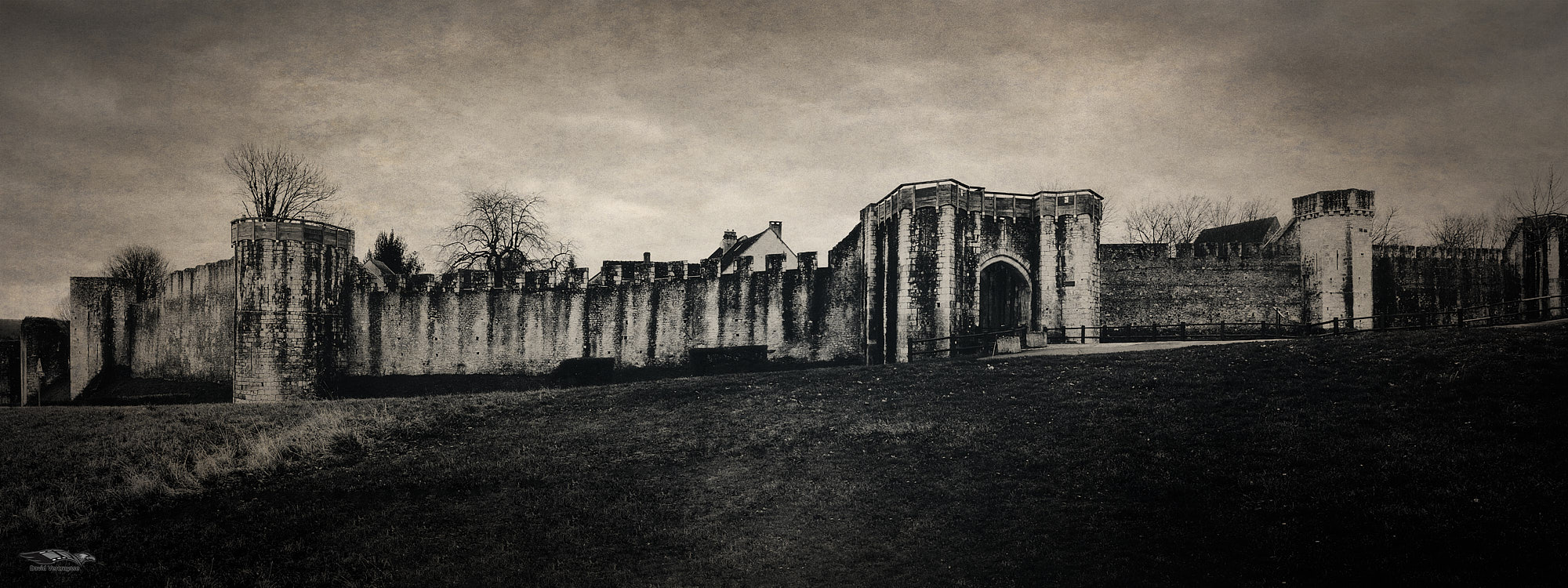 Panoramique des remparts de Provins