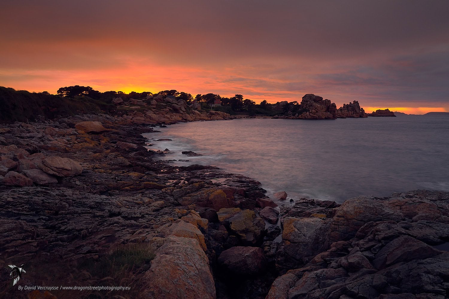 Coucher du soleil à Pierre-Percée